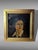 Mid-Century Modern Mid 20th Century Italian Figurative Oil on Canvas Portrait of a Young Woman With Giltwood Frame For Sale - Image 3 of 18
