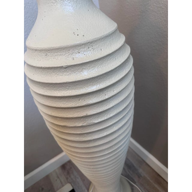 1980's Plaster Floor Lamp For Sale - Image 9 of 12