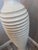 1980s Postmodern Ribbed Ceramic Floor Lamp For Sale - Image 9 of 12