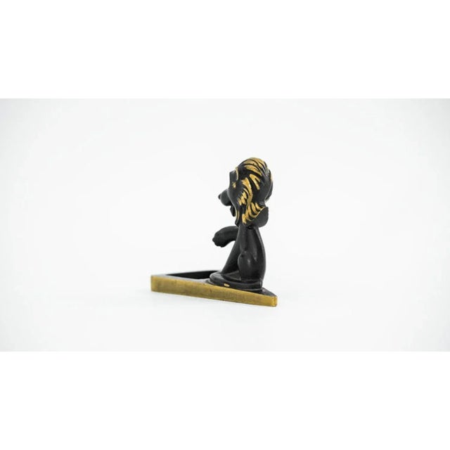 1950s Lion Bottle Opener by Richard Rohac, Vienna, 1950s For Sale - Image 5 of 9