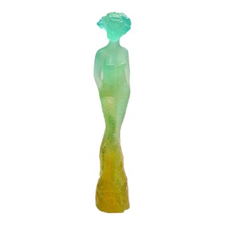 Jean-Philippe Richard for Daum Eléonore Signed Contemporary Pâte de Verre For Sale