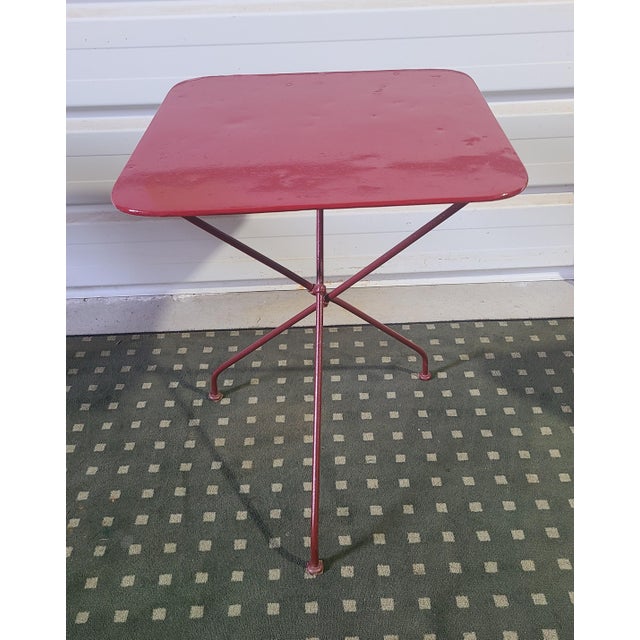 Garden Tables and Chairs, 1890s, Set of 4 For Sale - Image 5 of 15