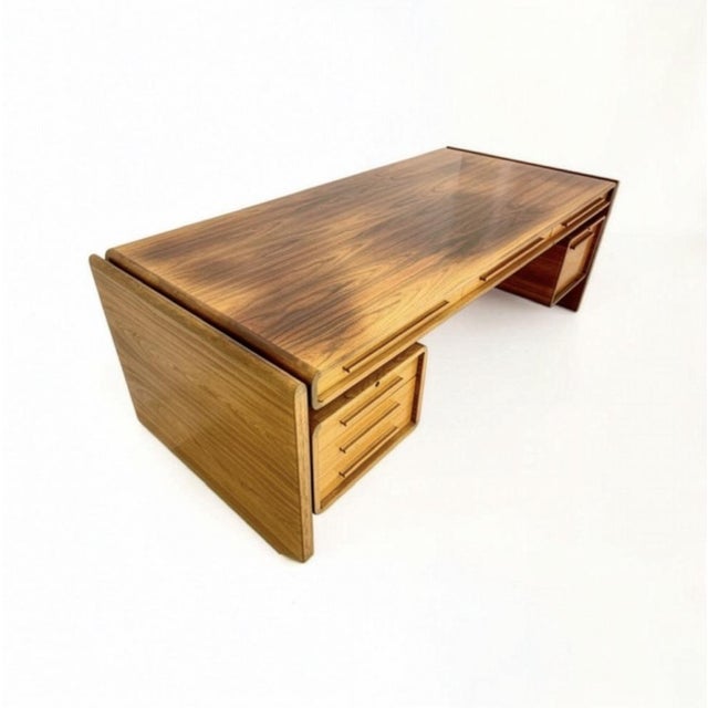 Mid-Century Danish Chief Desk from Dyrlund, 1960s For Sale - Image 8 of 18