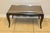 1940's French Art Deco Classic Carved Ebonized with Bronze Toned Mirrored Top Accent/ Side Table. Beautiful table and...