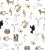 Sample - Lelievre for The House of Scalamandré Joyaux Wallcovering, Ivoire For Sale