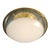 1960s Murano Milky White Flush Mount For Sale