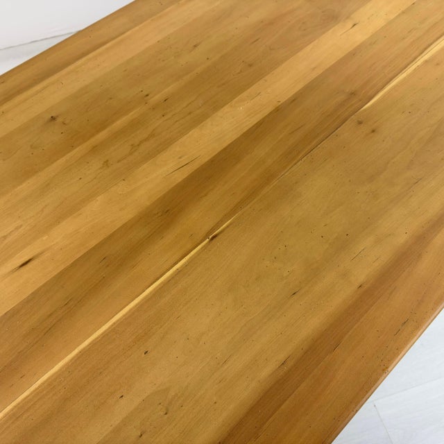 Tan Vintage French Dining Table For Sale - Image 8 of 15