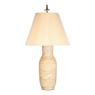 1950s Lee Rosen for Design Technics Attr. Ceramic Table Lamp For Sale