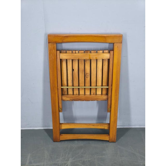 Trieste Folding Chair by Aldo Jacober for Alberto Bazzani, 1960s For Sale - Image 10 of 13