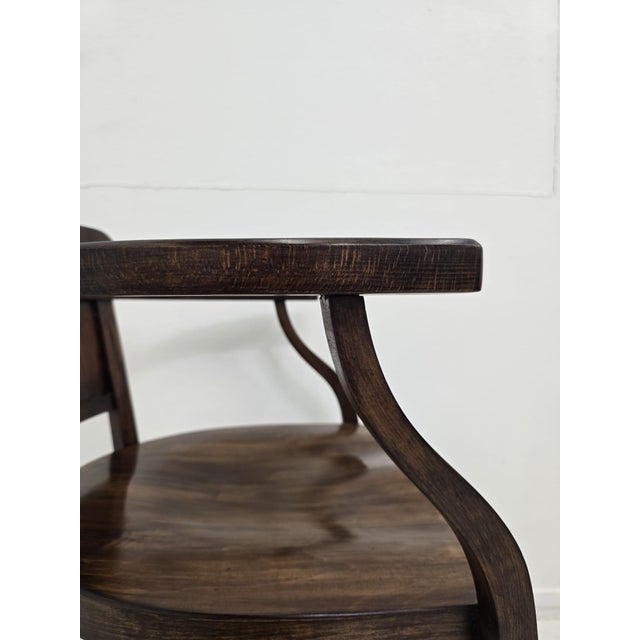 Fischel Armchair Model 6048 After Otto Wagner, Austria, C. 1900 by Otto Wagner for Fischel, 1890s For Sale - Image 9 of 18