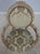 Age: C.1930s Details: Distressed Painted Finish Large Impressive Chairs Tack Head Trim Older Vintage Upholstery Condition:...