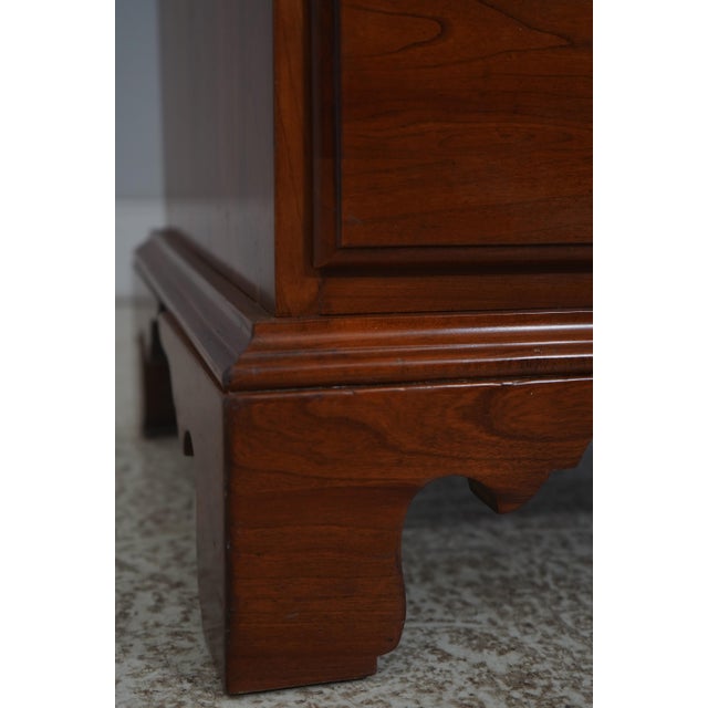 Harden Cherry Triple Stack Chippendale High Chest For Sale - Image 12 of 16