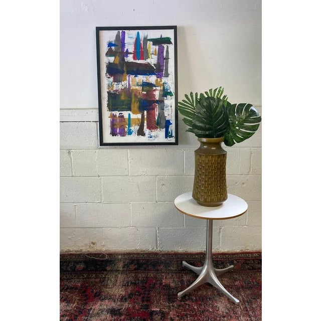 Abstract Original Signed Abstract Wall Art Painting For Sale - Image 3 of 8