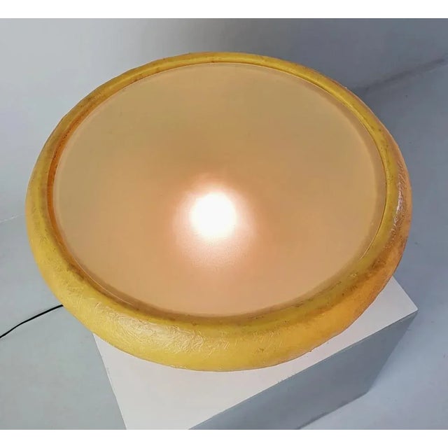 Fiberglass Coffee Table with Light, 1960s For Sale - Image 6 of 7
