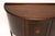 Wood Antique Edwardian Bow Front Cabinet, 1900 For Sale - Image 7 of 10