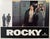'Rocky' 1976 Original Vintage Cinema Lobby Card Framed In Brown. Extra Large 11x14" inches / 28x36 cm paper size 18x21"...