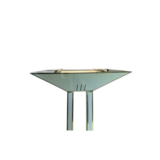 Floor Lamp in Brass and White Metal by Fratelli Martini, Italy, 1970s For Sale - Image 11 of 13