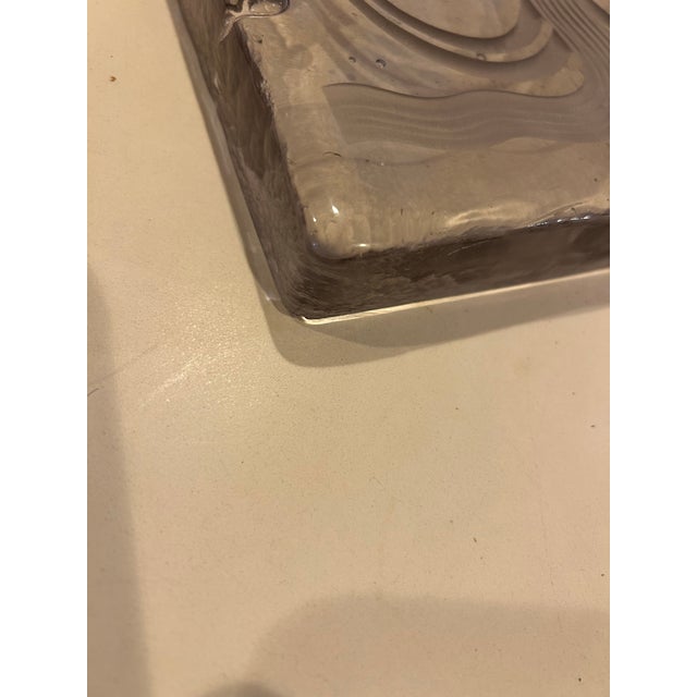 Mid 20th Century Vintage Large Art Glass Chi-Ro Paperweight For Sale - Image 5 of 9