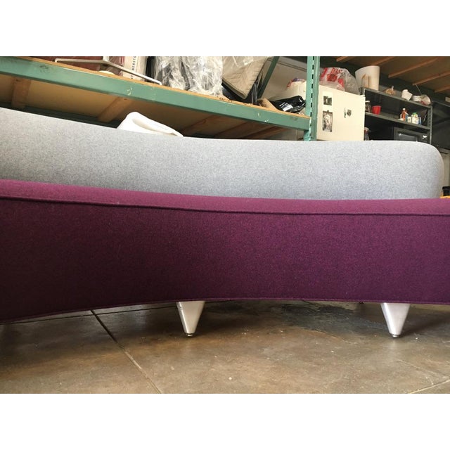 Vladimir Kagan Serpentine Sofa For Sale - Image 9 of 11