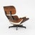 Herman Miller 1964 Authentic Herman Miller Eames Lounge Chair & Ottoman in Brazilian Rosewood & White Leather For Sale - Image 4 of 12