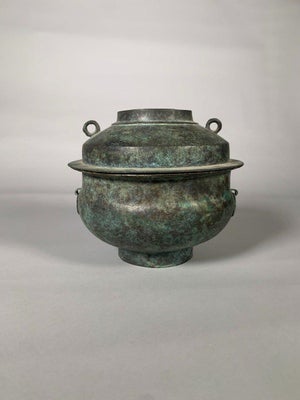 Large Bronze Offering Steamer, Han Dynasty, 206 BC–220 AD, Archaeology, China