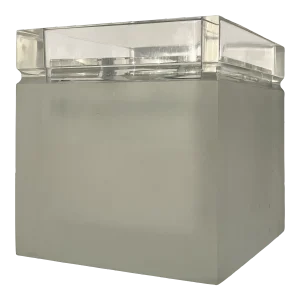 Late 20th Century Lucite Boutique Tissue Box in the Style of Charles Hollis Jones
