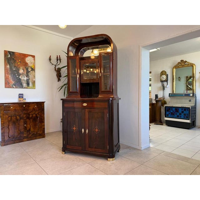 Sale: Dreamlike Restored Elegant Art Nouveau Buffet Designer Piece Dimensions: Height x Width x Depth 218 x 108 x 55 cm...