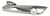1990s Mikimoto Estate Akoya Pearl Mens Tie Clip 7 mm Sterling Silver For Sale