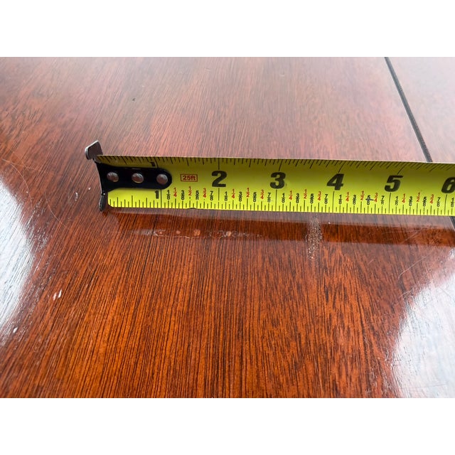 Brown 1990s Polo Ralph Lauren Henredon Mahogany Carved Safari Collection Wood Coffee Table For Sale - Image 8 of 10