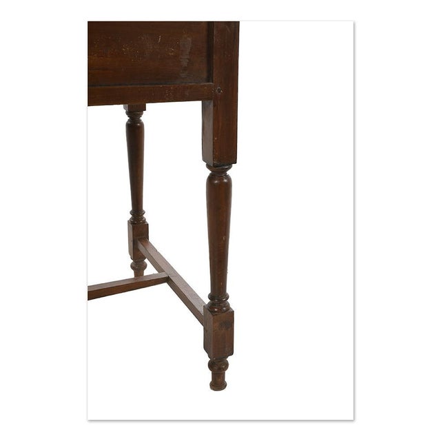 Vintage Wooden Display Table For Sale - Image 5 of 6