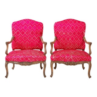 Late 18th Century Antique Louis XV Chairs - a Pair For Sale