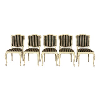 Vintage Chippendale Chairs, 1920, Set of 5 For Sale
