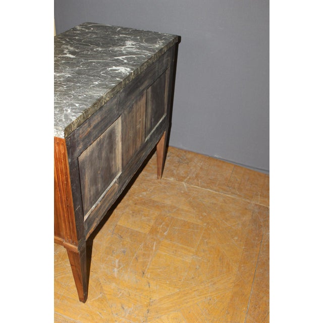 Late 18th Century Louis XVI Style Walnut Commode For Sale - Image 9 of 12