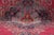 1970s 1970s Vintage Persian Handmade Wool 9x12 Red Area Rug For Sale - Image 5 of 11
