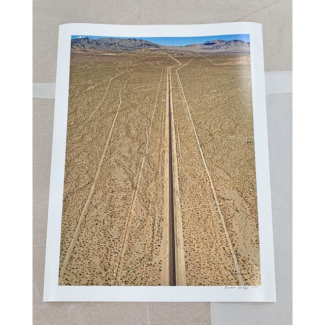 Edition Aerial Views Bernhard Lang Image: "AV_Mojave_Desert_006"" Size B: 25,2 x 35,4 inch / 64 x 90 cm No 2 of 10,...