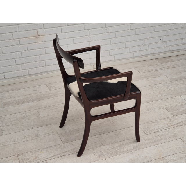 Vintage Danish Chair by Ole Wanscher, 1960s For Sale - Image 14 of 18