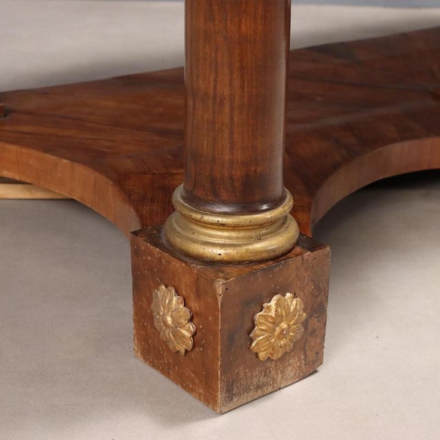 Empire Console Table in Cherry For Sale - Image 10 of 14