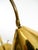 Large Mid-Century Modern Brass Table Lamp with Conical Shade, 1960s For Sale - Image 14 of 18
