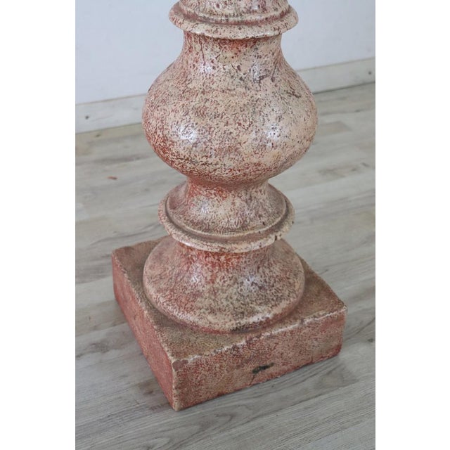 Hand Carved Stone Tub Holy Water Font, Early 20th Century For Sale - Image 3 of 9