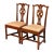 American Antique Chippendale Mahogany Chairs - a Pair For Sale - Image 3 of 11