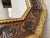 Octogonal Wall Mirror with Carved Gold Wooden Frame, 1940s For Sale - Image 11 of 12