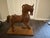 Early 20th Century Chinese Wooden War Horse Sculpture For Sale In Las Vegas - Image 6 of 6