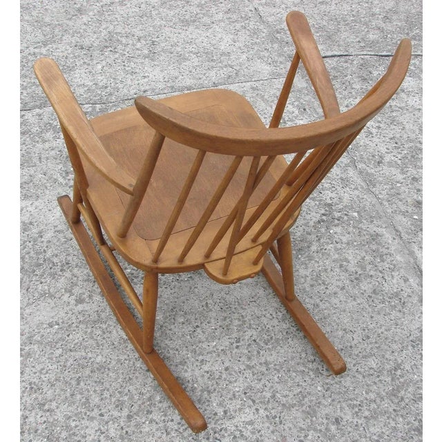 Ercol Rocking Chair by Lucian Ercolani for Ercol, 1950s For Sale - Image 4 of 12