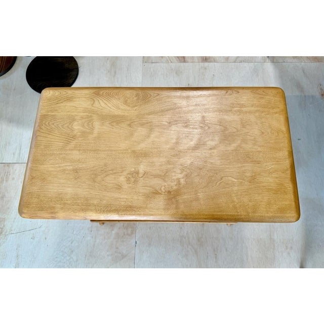 Heywood-Wakefield Rare Heywood Wakefield Magazine/End Table For Sale - Image 4 of 11