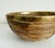 Wood 1970s Gabriella Crespi Brass and Split Reed Basket Bowl, Attributed For Sale - Image 7 of 10