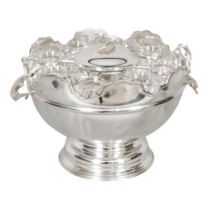 Vintage Silver Plated Cooler, 1980s