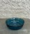 Blue glass “Fuga” bowl design by Sven Palmqvist for Orrefors, Sweden. The manufacturer’s mark is located on the bottom of...