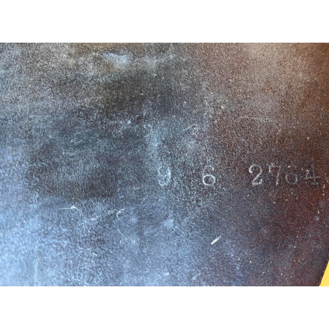 Vintage Crosby Olympic Works English Close Contact Saddle, Made in England For Sale - Image 14 of 15
