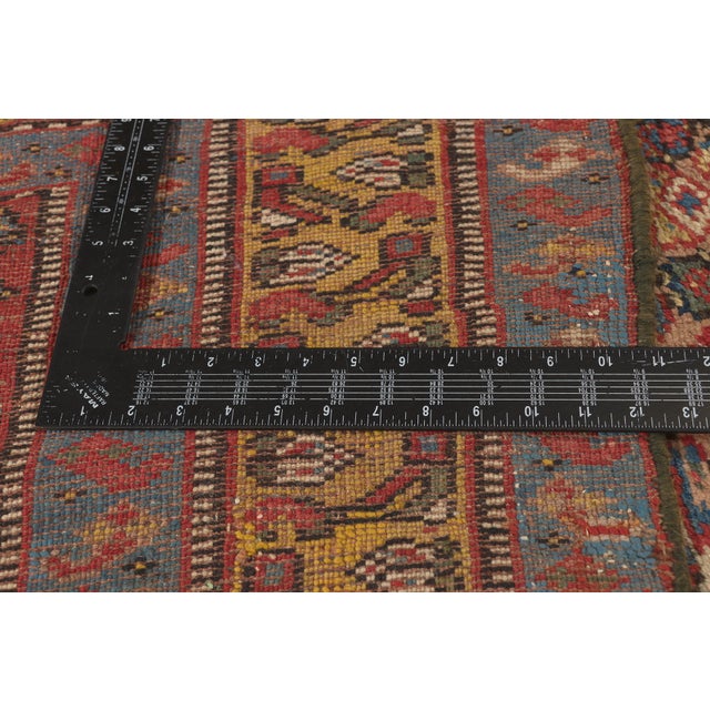 Textile Late 19th Century Persian Lori Rug, 04'08 X 09'09 For Sale - Image 7 of 10