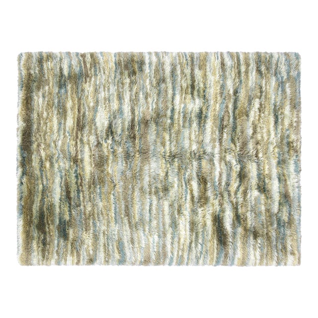 1960s Turkish Shag Rug For Sale